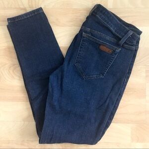 JOE’S JEANS blue denim stretch skinny jeans 28